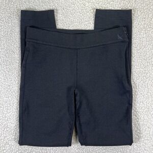 Eddie Bauer Leggings Womens 4 Black Pants Yoga Athliesure Gym Workout Minimalist